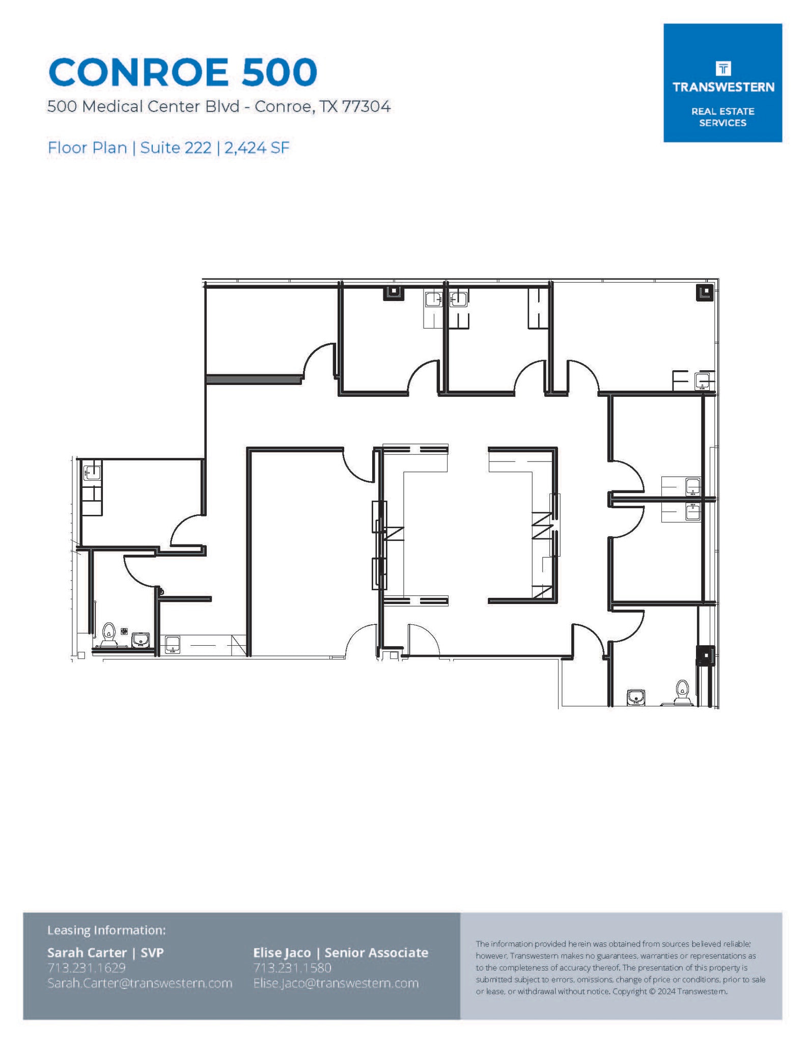 500 Medical Center Blvd, Conroe, TX for lease Floor Plan- Image 1 of 1