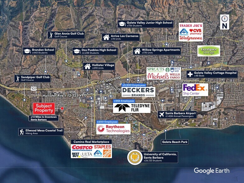 406 Ellwood Beach Dr, Goleta, CA à vendre - Photo du bâtiment - Image 2 de 4