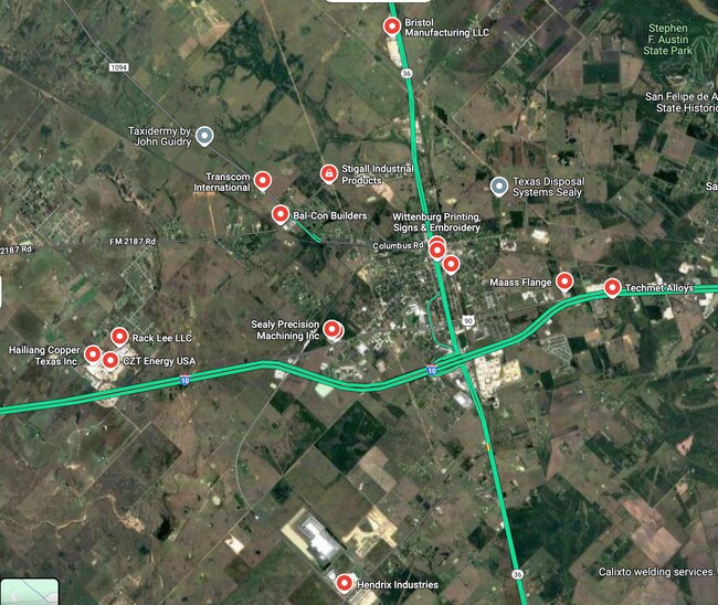 Plus de détails pour 2995 FM 1094, Sealy, TX - Terrain à vendre