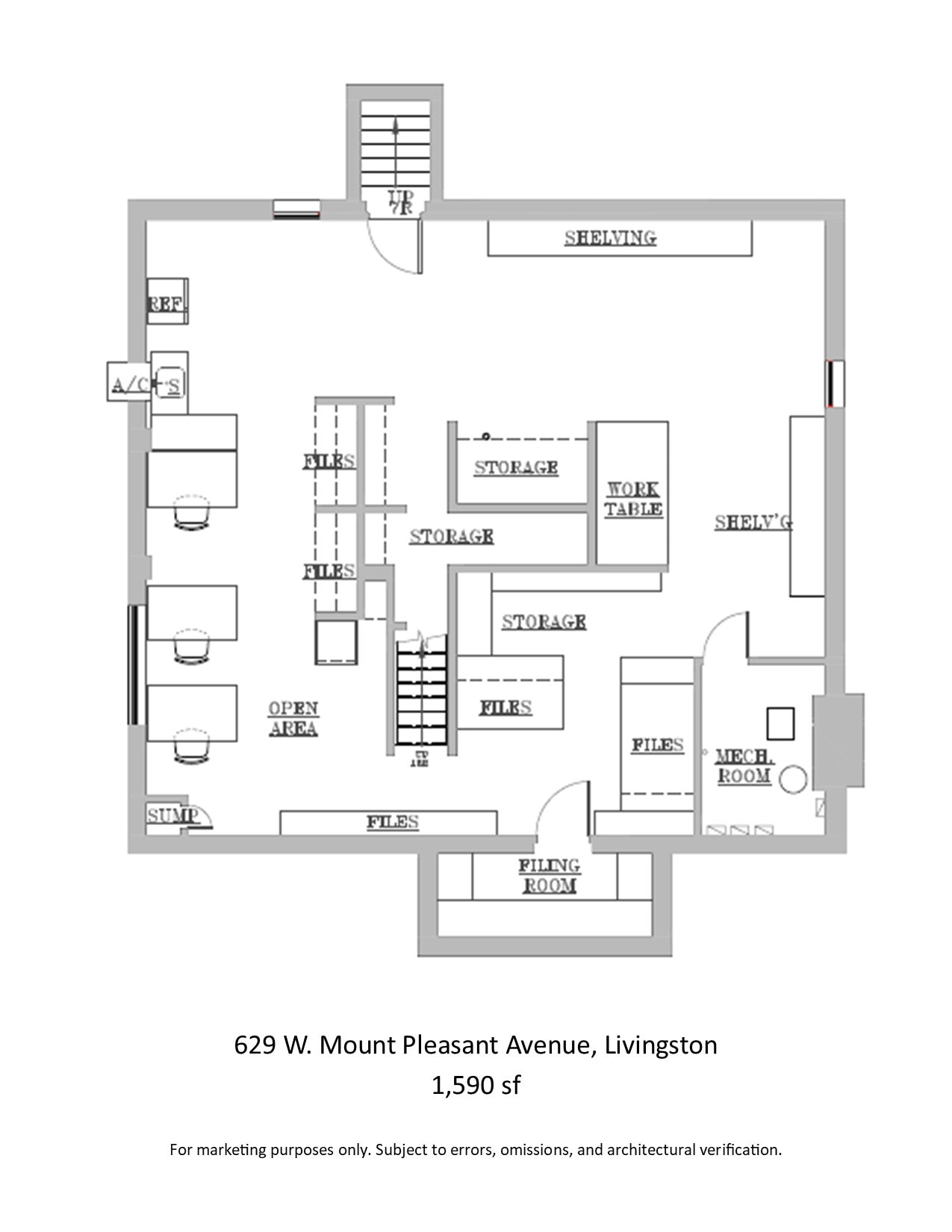 629 W Mount Pleasant Ave, Livingston, NJ for sale Floor Plan- Image 1 of 1