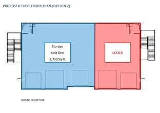 5740 Park Ave, Wilmington, NC à louer Plan d’étage- Image 2 de 2