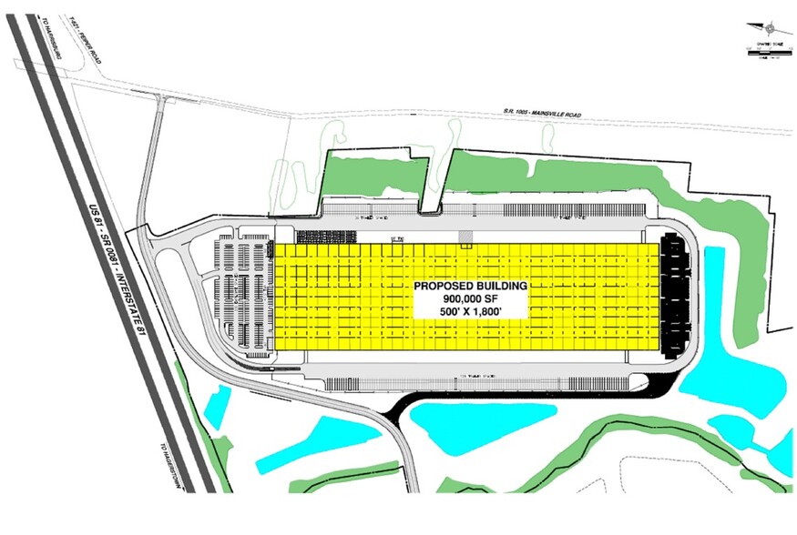 7000 United Dr, Shippensburg, PA à louer - Plan de site - Image 3 de 3