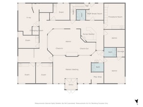 501 W Harwood Rd, Hurst, TX for lease Floor Plan- Image 1 of 2