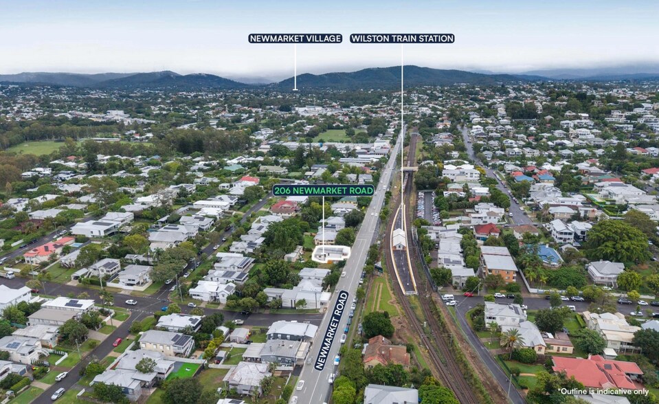 206 Newmarket Rd, Wilston for lease - Aerial - Image 2 of 4