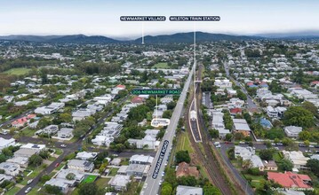 206 Newmarket Rd, Wilston, QLD - Aerial map view - Image1