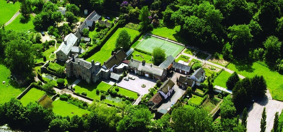 Bickleigh Castle, Bickleigh for lease - Aerial - Image 1 of 5