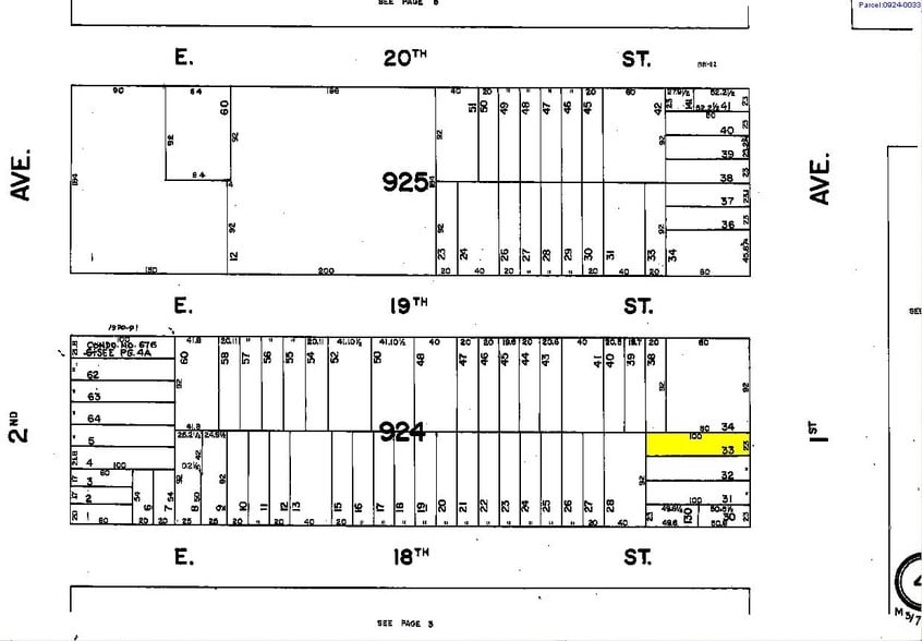 319 First Ave, New York, NY for lease - Plat Map - Image 2 of 4