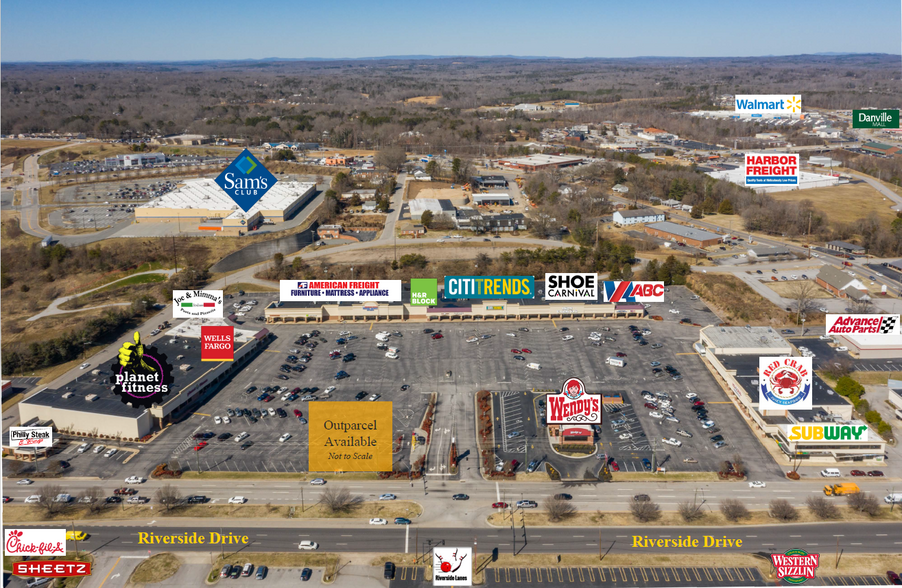 3230-3360 Riverside Dr, Danville, VA for lease - Building Photo - Image 1 of 9