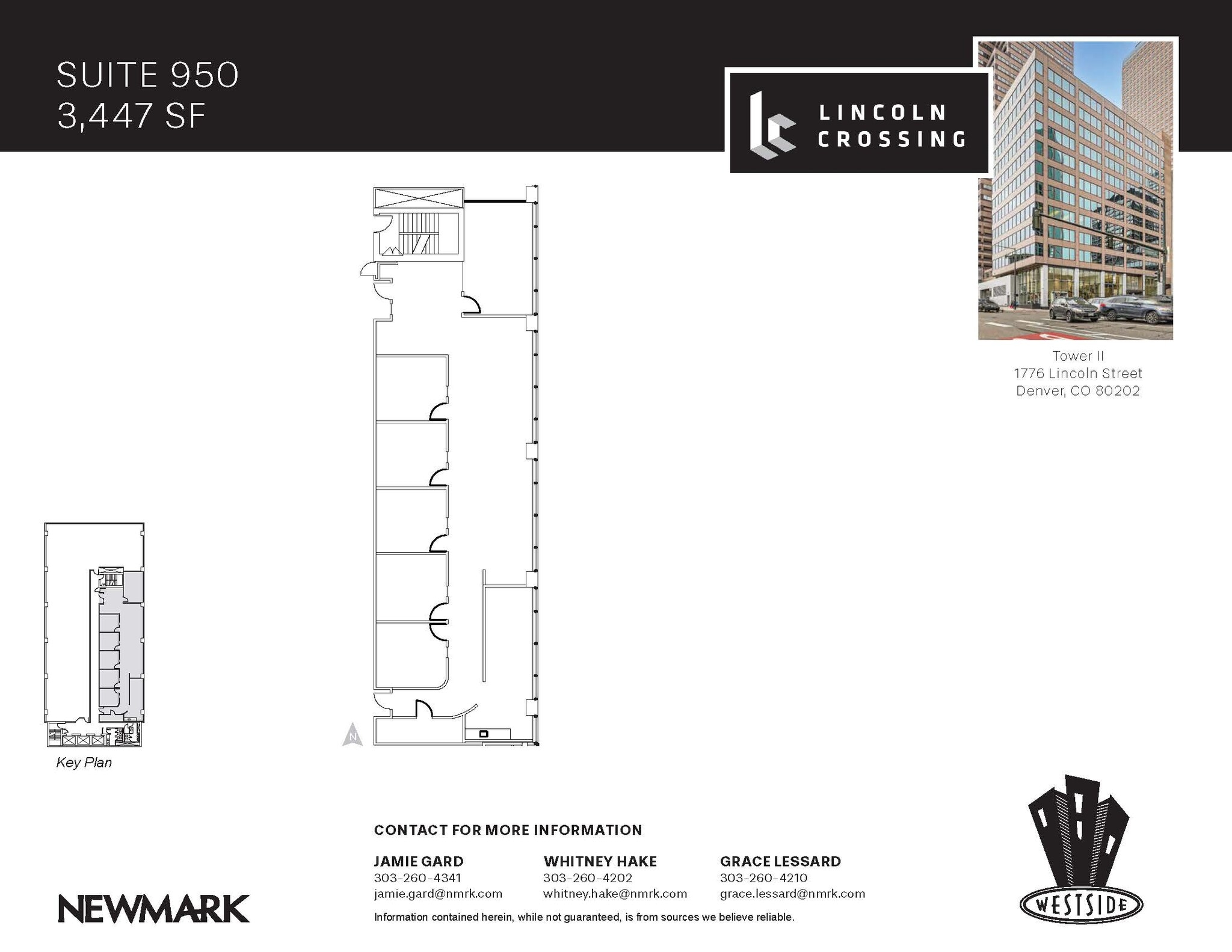 1776 N Lincoln St, Denver, CO for lease Floor Plan- Image 1 of 1