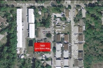 7853 Leo Kidd Ave, Port Richey, FL - Aérien  Vue de la carte
