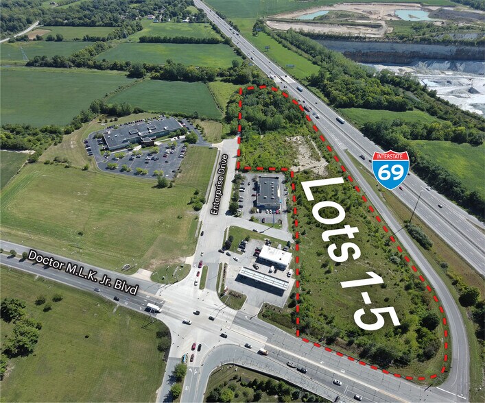 Enterprise Park, Anderson, IN à vendre - Aérien - Image 3 de 7