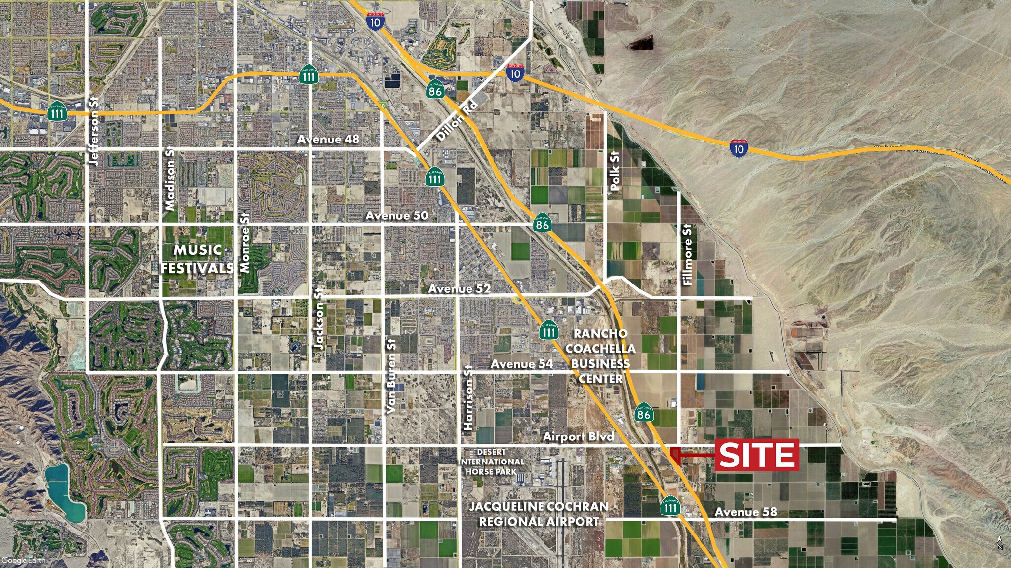 87923 Airport Blvd, Thermal, CA for sale Aerial- Image 1 of 4