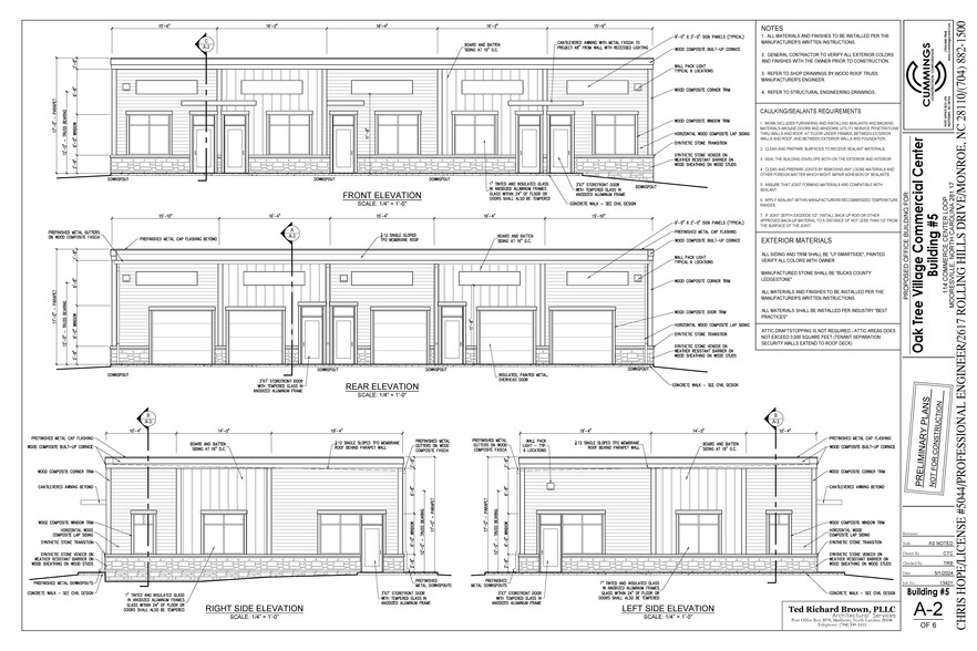 114 Commerce Center Loop, Mooresville, NC à louer - Plan d’étage - Image 1 de 2