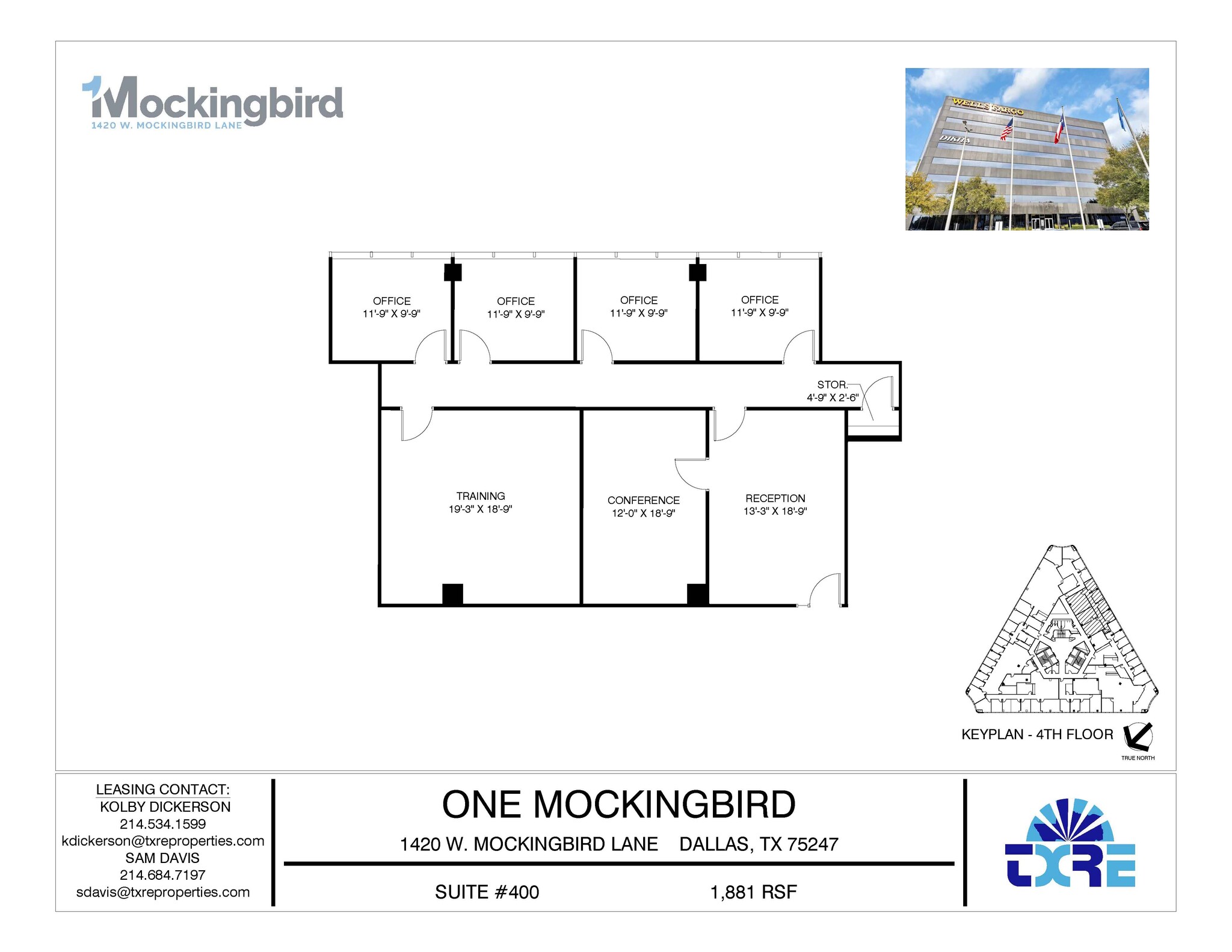 1420 W Mockingbird Ln, Dallas, TX for lease Floor Plan- Image 1 of 1