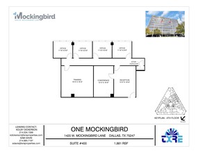 1420 W Mockingbird Ln, Dallas, TX for lease Floor Plan- Image 1 of 1