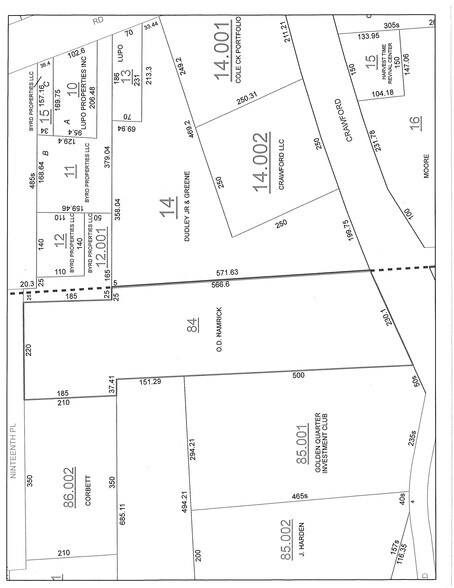 3602 US Highway 80 W, Phenix City, AL à vendre - Plan de site - Image 3 de 3