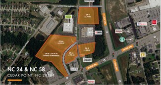 Plus de détails pour 182 Old Hwy, Swansboro, NC - Terrain à vendre