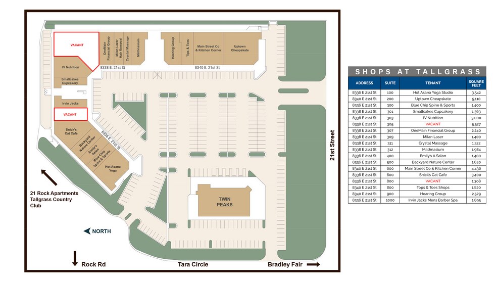 8336-8340 E 21st St N, Wichita, KS for lease - Building Photo - Image 2 of 4
