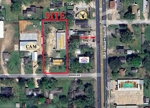 1707 Bernie Ave, Rosenberg, TX - Aérien  Vue de la carte