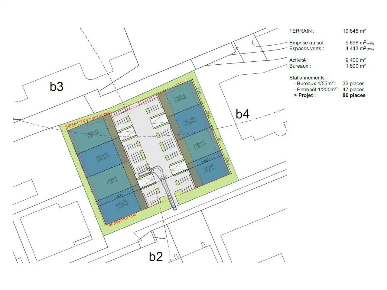Flex dans Mitry-Mory à louer Plan de site- Image 1 de 8