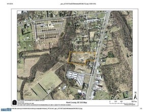 9758 S Dupont Hwy, Felton, DE - aerial  map view