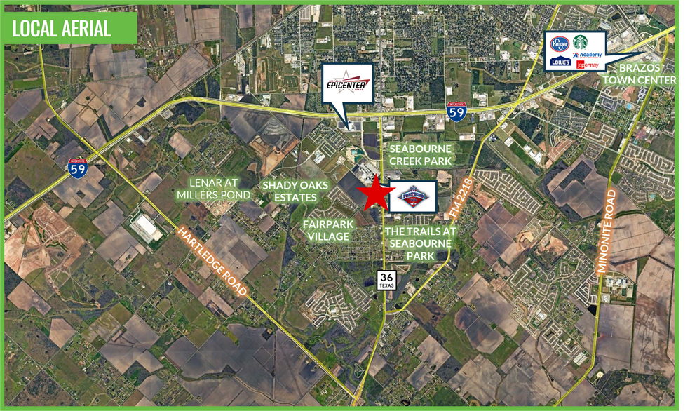 2 Acres on Highway 36 Rosenberg TX 77471, Rosenberg, TX à vendre - Photo du bâtiment - Image 3 de 4
