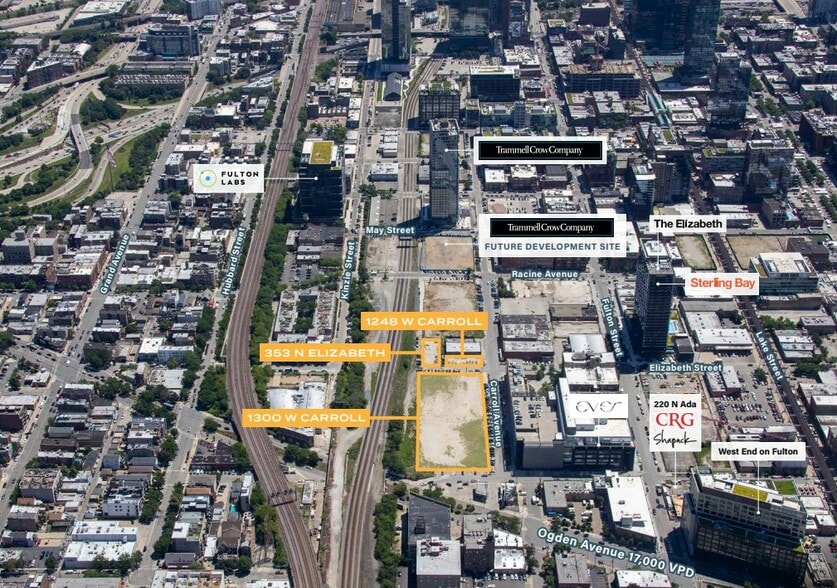 1308 W Carroll Ave, Chicago, IL à vendre - Photo principale - Image 1 de 1