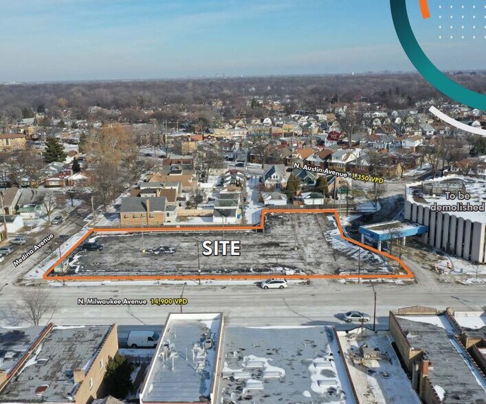 5813 N Milwaukee Ave, Chicago, IL à vendre - Photo principale - Image 1 de 2