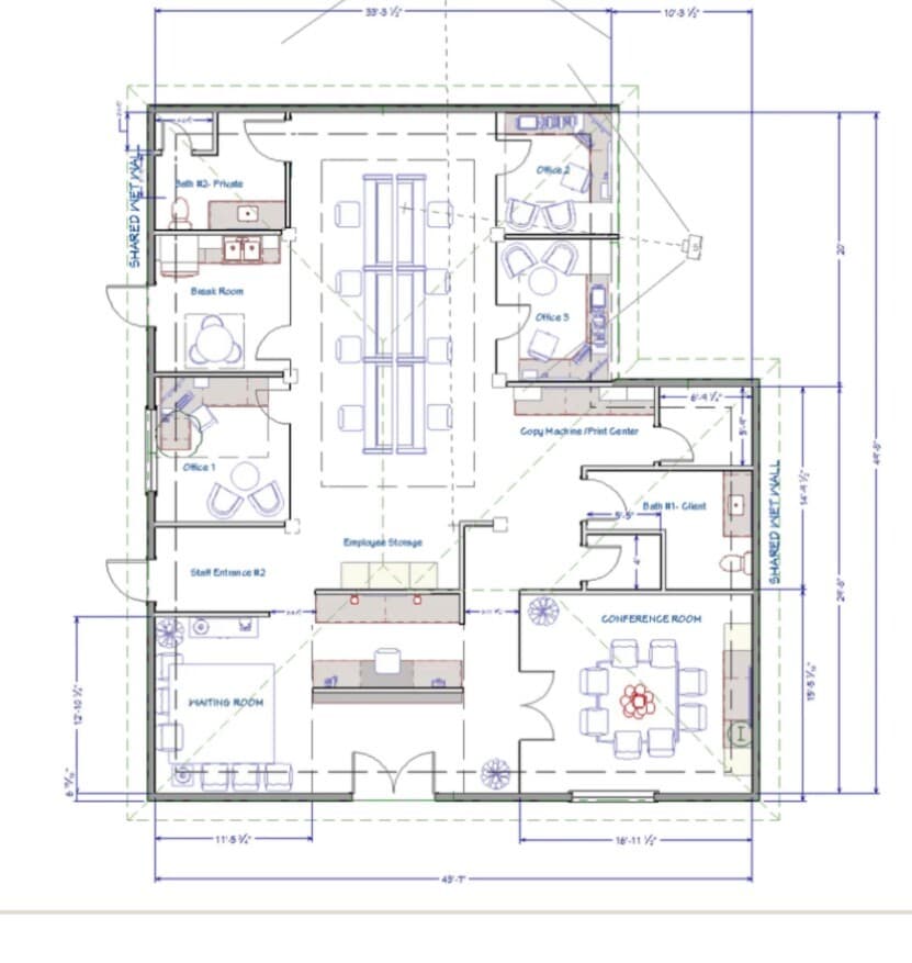 13312 Theis Ln, Tomball, TX for lease Floor Plan- Image 1 of 2