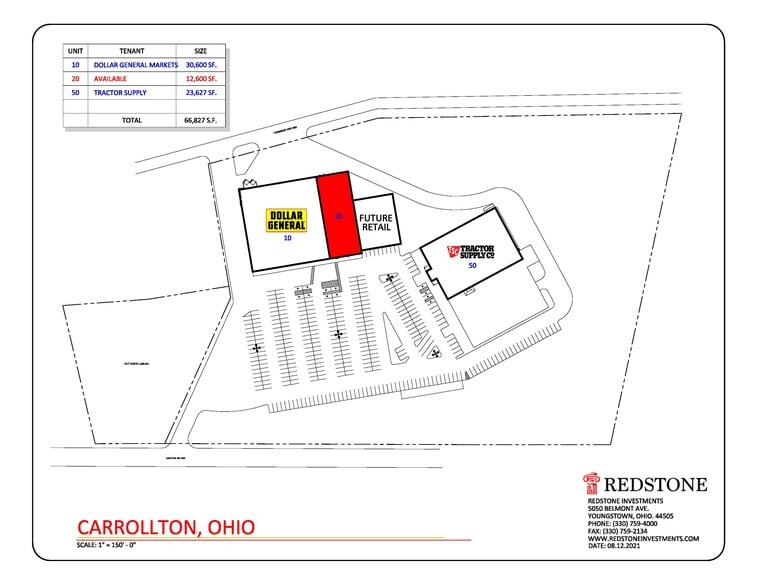 1305 Canton Rd NW, Carrollton, OH for lease - Site Plan - Image 2 of 6
