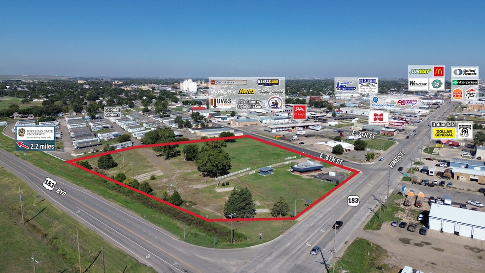 501 Vine St, Hays, KS for sale - Building Photo - Image 1 of 6