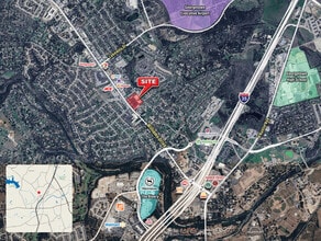 2411-2501 Williams Dr, Georgetown, TX - AERIAL map view