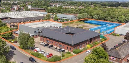 Parc Ty Glas, Cardiff, VGL - AÉRIEN  Vue de la carte