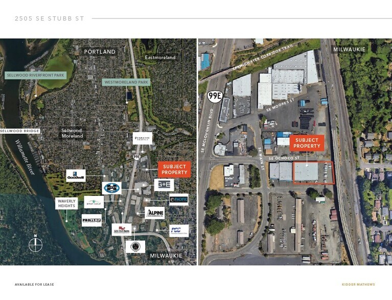 2505 SE Stubb St, Milwaukie, OR à louer - Photo du bâtiment - Image 3 de 6