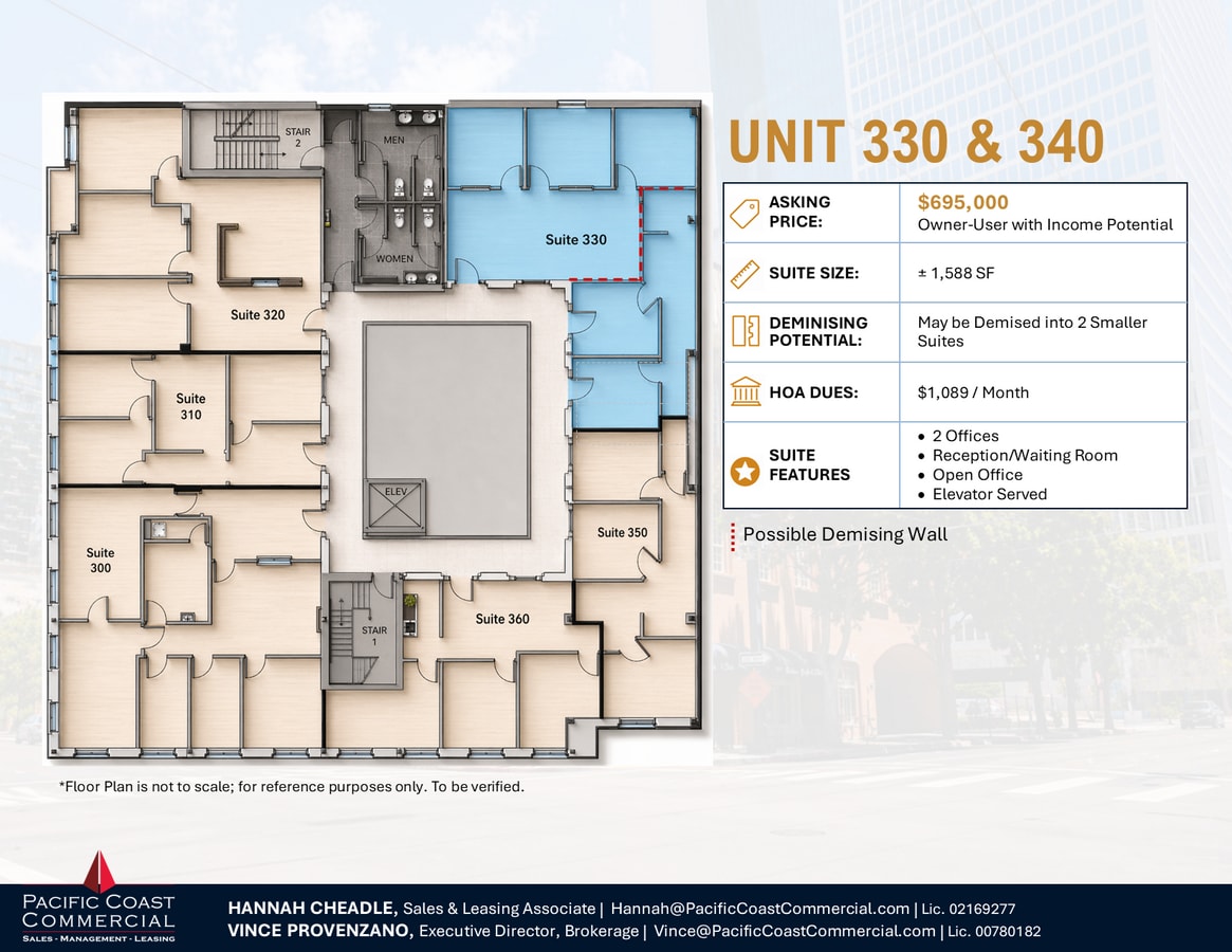 444 W C St, San Diego, CA 92101 - Unit 330 -  - Interior Photo - Image 1 of 1