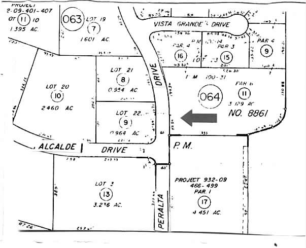 23322 Peralta Dr, Laguna Hills, CA for lease - Plat Map - Image 2 of 6