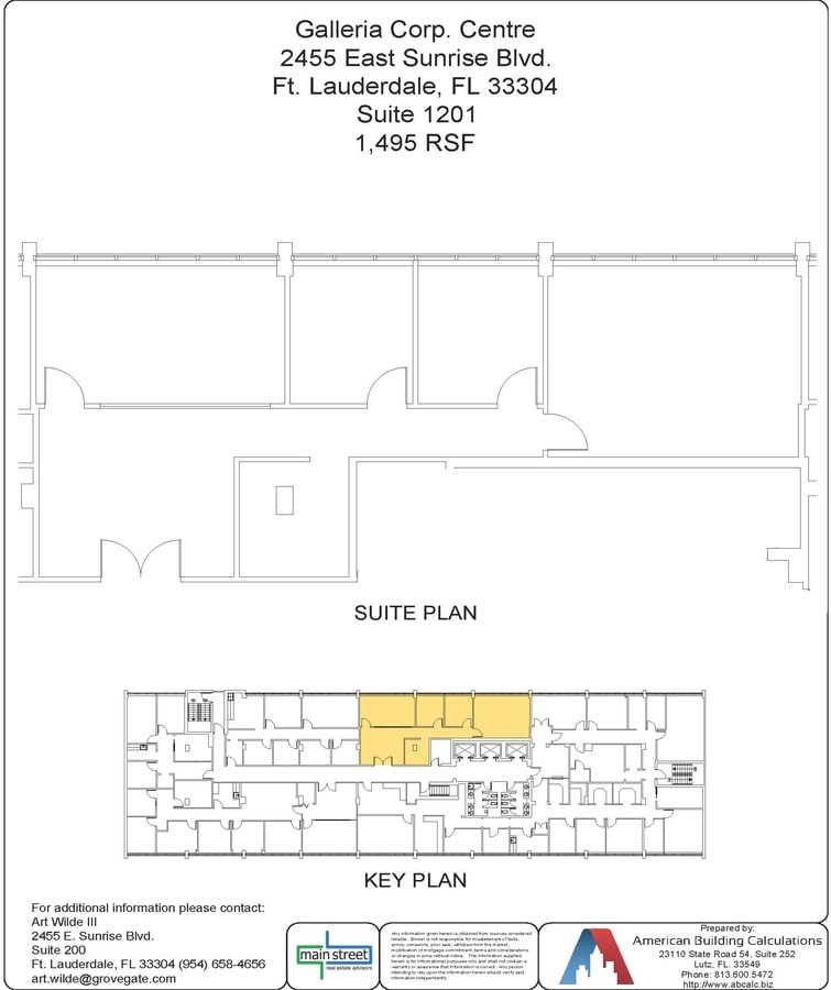 2455 E Sunrise Blvd, Fort Lauderdale, FL 33304 - Unit 1201 -  - Floor Plan - Image 1 of 18