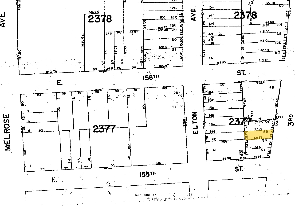 3025 3rd Ave, Bronx, NY for lease Plat Map- Image 1 of 6