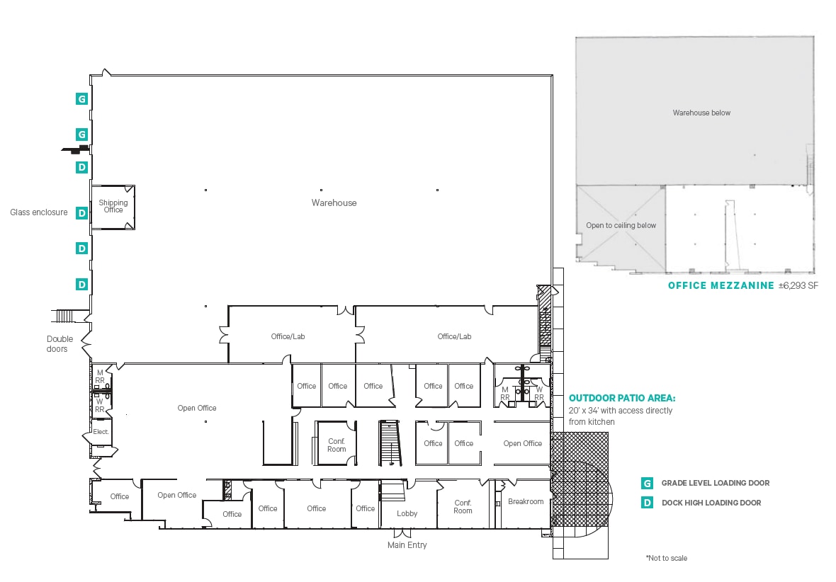7520 Mission Valley Rd, San Diego, CA for sale Floor Plan- Image 1 of 2
