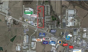 24920 Oak Grove Ln, Sedalia, MO - Aerial map view - Image1