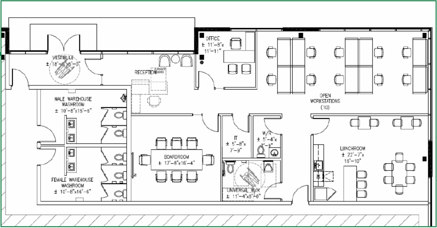 20 Ironside, Brampton, ON for lease Floor Plan- Image 1 of 9