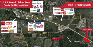 Plus de détails pour 4102-4118 Knight Rd, Fresno, TX - Terrain à vendre