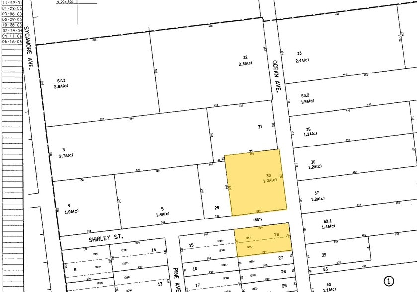 1498-1500 Ocean Ave, Bohemia, NY for lease - Plat Map - Image 2 of 46
