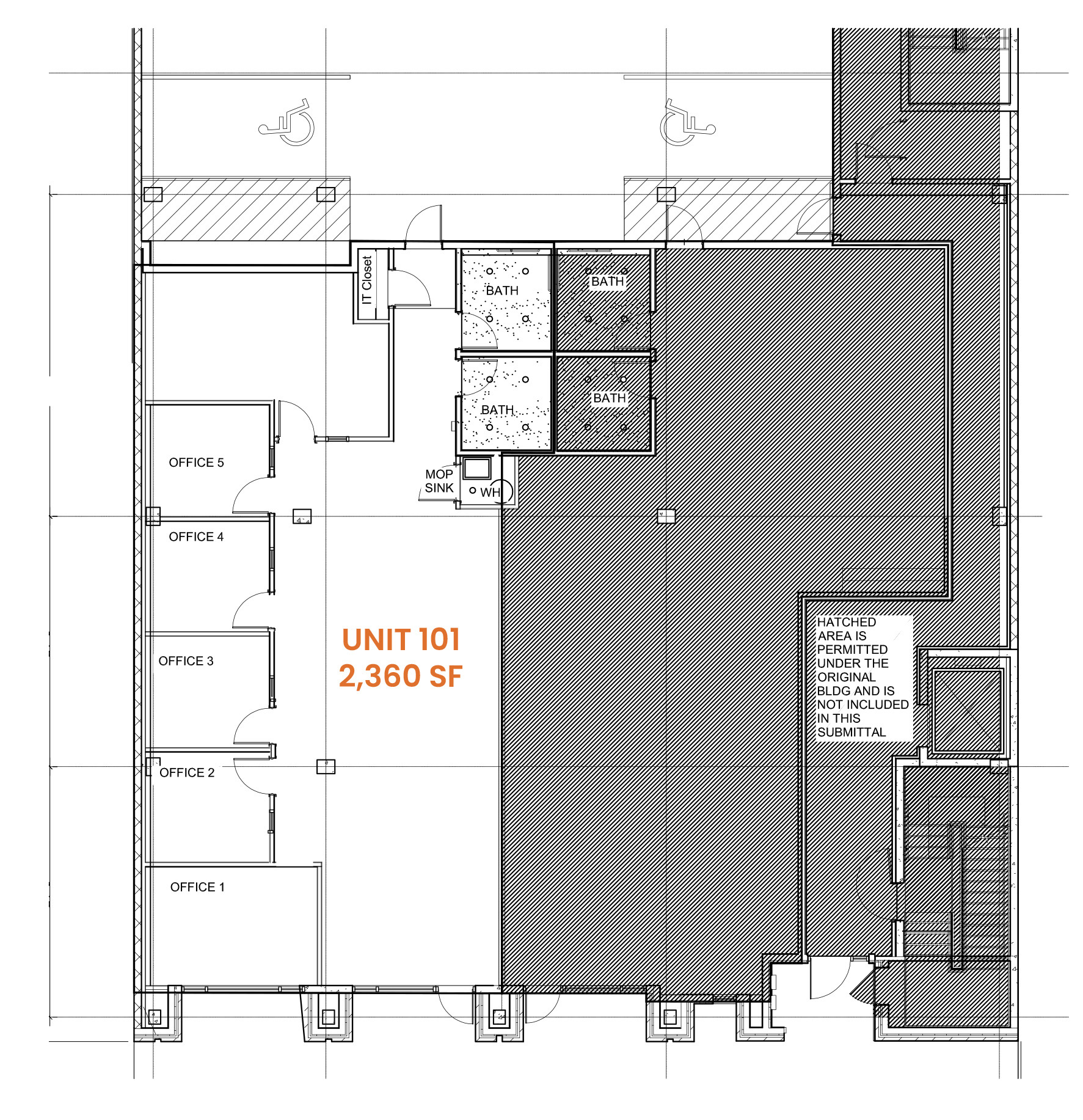 3141 Walnut St, Denver, CO à louer Plan d’étage- Image 1 de 1