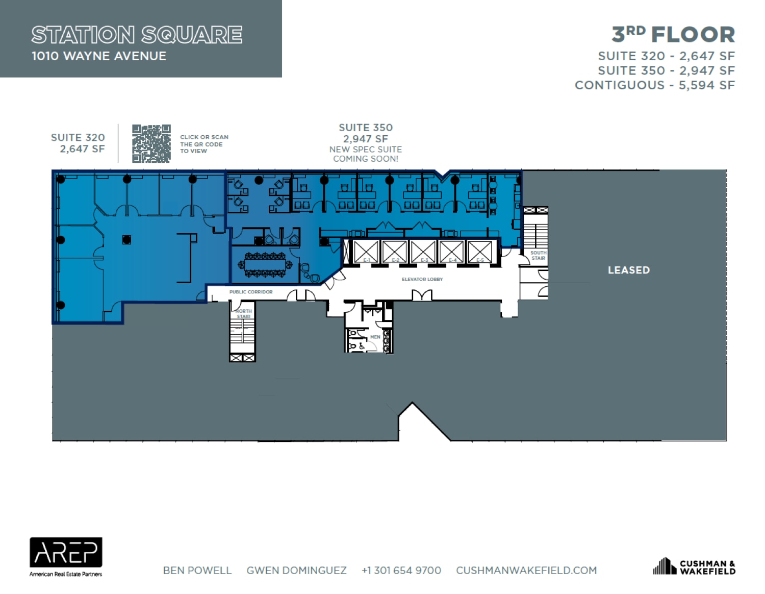 1100 Wayne Ave, Silver Spring, MD for lease Floor Plan- Image 1 of 1