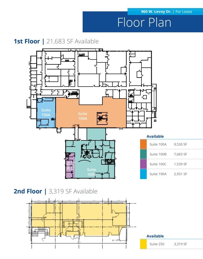 960 W LeVoy Dr, Salt Lake City, UT for lease Floor Plan- Image 1 of 1