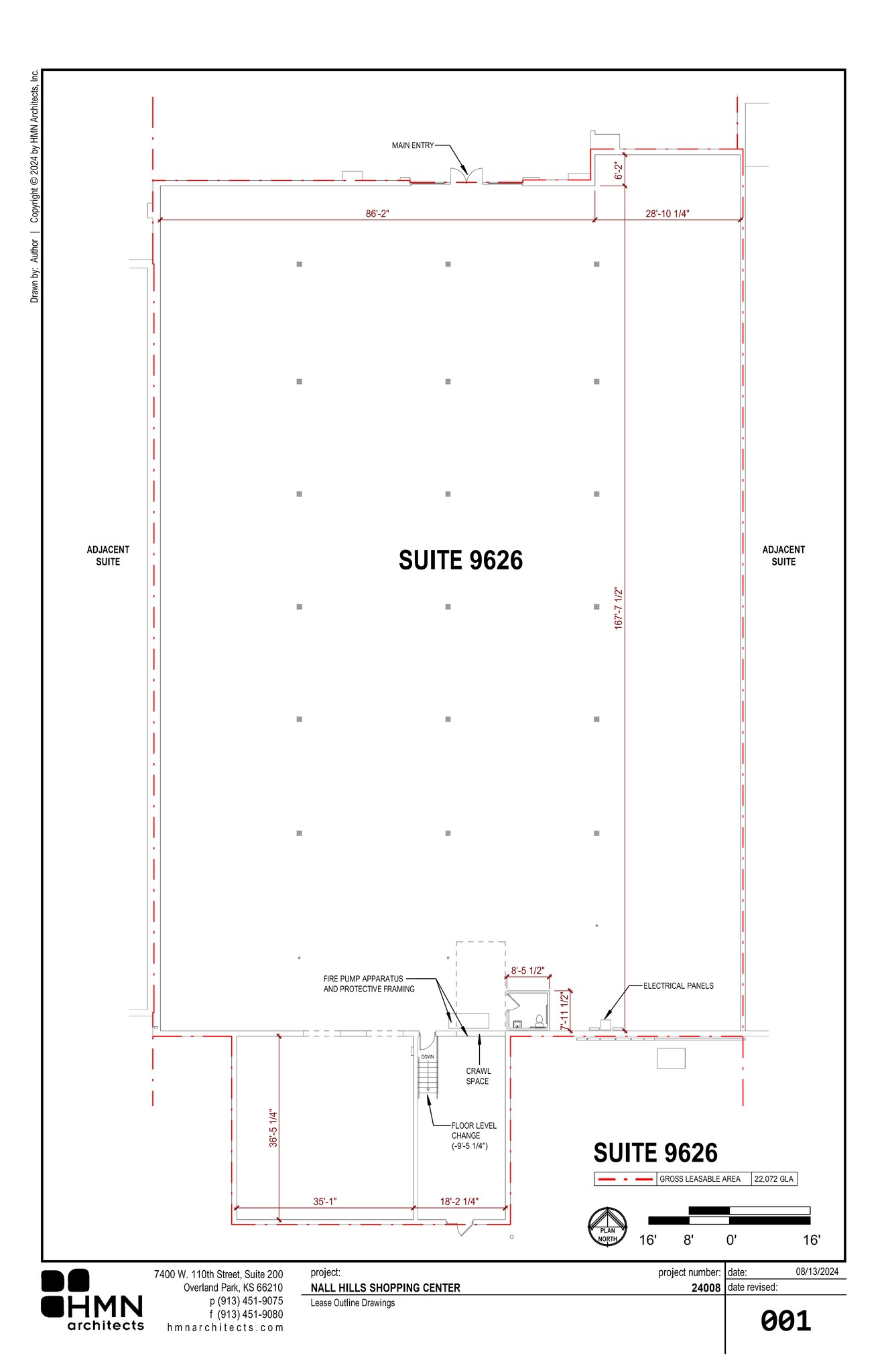 9502-9628 Nall Ave, Overland Park, KS à louer Plan de site- Image 1 de 2