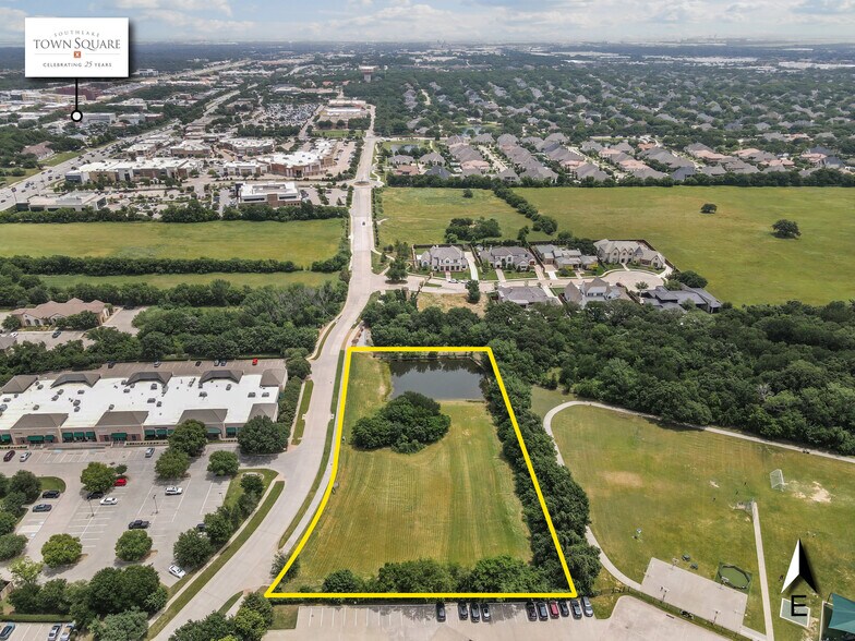 733 Zena Rucker Rd, Southlake, TX à vendre - Aérien - Image 3 de 8
