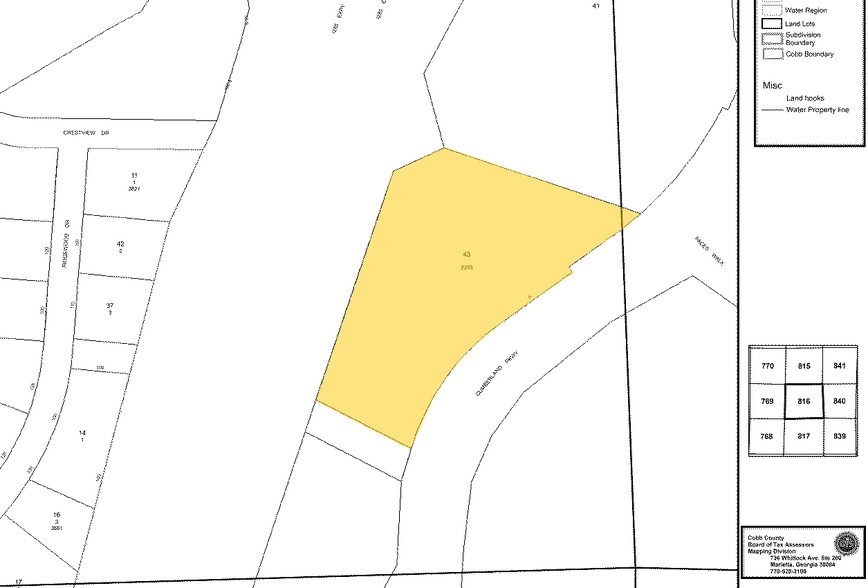 2323 Cumberland Pky SE, Atlanta, GA à vendre - Plan cadastral - Image 2 de 23