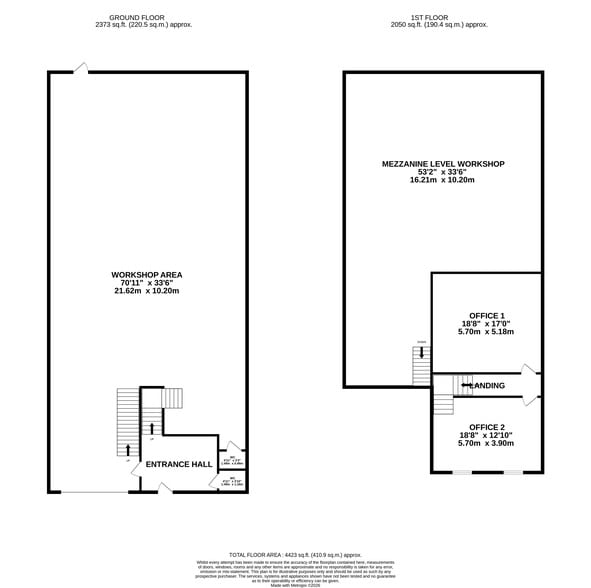 7 Fleming Rd, Waltham Abbey à vendre - Plan d’étage type - Image 3 de 3